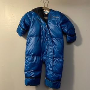6-12 months Columbia snow onesie